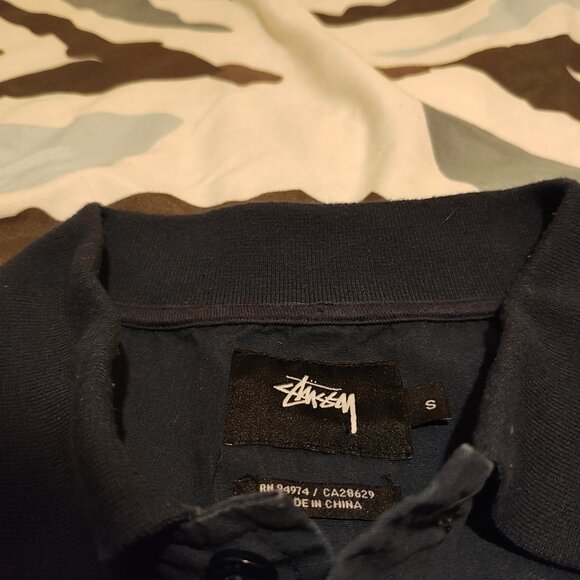 Polo/ Pull Stussy Homme Taille S Excellent etat - Picture 5 of 6